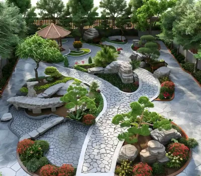 افكار تصميم حدائق منزلية